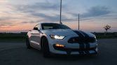 6th gen white 2017 Ford Mustang Shelby GT350 manual For Sale