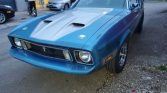 1st gen blue 1973 Ford Mustang Mach 1 351 Cleveland For Sale