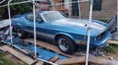1st gen blue 1973 Ford Mustang Mach 1 351 Cleveland For Sale
