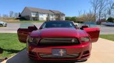 5th gen Ruby Red Metallic 2014 Ford Mustang Club of America For Sale