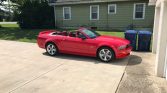 5th gen red 2006 Ford Mustang GT convertible For Sale