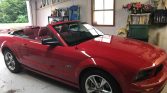 5th gen red 2006 Ford Mustang GT convertible For Sale