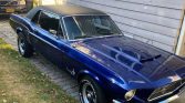 1st gen classic blue 1968 Ford Mustang automatic For Sale