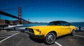 1st gen yellow 1967 Ford Mustang automatic For Sale
