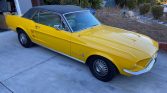 1st gen yellow 1967 Ford Mustang automatic For Sale
