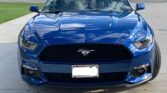 6th gen blue 2017 Ford Mustang EcoBoost Premium convertible For Sale