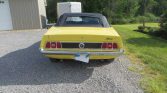 1st gen yellow 1973 Ford Mustang convertible For Sale