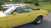 1st gen yellow 1973 Ford Mustang convertible For Sale