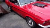 1st gen red 1967 Ford Mustang 289 automatic For Sale