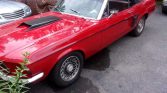 1st gen red 1967 Ford Mustang 289 automatic For Sale