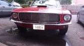 1st gen red 1967 Ford Mustang 289 automatic For Sale
