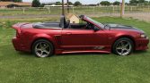 4th gen Redfire 2003 Ford Mustang Saleen convertible For Sale