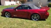 4th gen Redfire 2003 Ford Mustang Saleen convertible For Sale