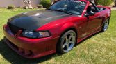 4th gen Redfire 2003 Ford Mustang Saleen convertible For Sale