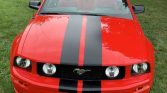 5th gen red 2006 Ford Mustang GT Premium convertible For Sale