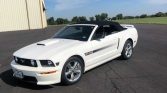 5th gen white 2007 Ford Mustang GT CS convertible For Sale