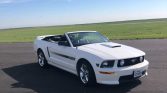 5th gen white 2007 Ford Mustang GT CS convertible For Sale