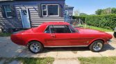1st generation classic red 1966 Ford Mustang 3spd For Sale