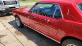 1st generation classic red 1966 Ford Mustang 3spd For Sale