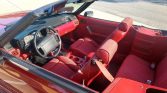 3rd gen red 1991 Ford Mustang GT convertible automatic For Sale