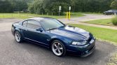 4th gen blue 2001 Ford Mustang Bullitt manual For Sale