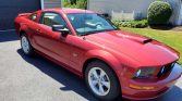 5th gen Red Fire Metallic 2007 Ford Mustang GT Premium For Sale
