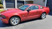 5th gen Red Fire Metallic 2007 Ford Mustang GT Premium For Sale