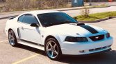 4th gen white 2004 Ford Mustang Mach 1 manual For Sale