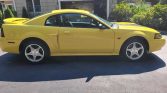 4th generation yellow 2000 Ford Mustang GT 5spd For Sale