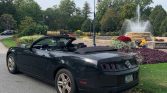 5th gen black 2014 Ford Mustang convertible V6 For Sale