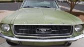 1st gen Lime Gold Green 1967 Ford Mustang automatic For Sale