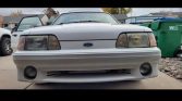 3rd generation white 1991 Ford Mustang GT 5.0 V8 For Sale