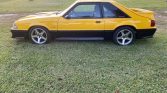 3rd generation yellow 1990 Ford Mustang 5spd For Sale