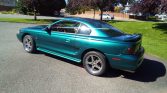 4th generation green 1997 Ford Mustang SVT For Sale