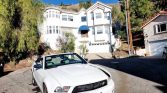 5th gen white 2010 Ford Mustang convertible automatic For Sale