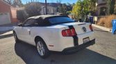 5th gen white 2010 Ford Mustang convertible automatic For Sale