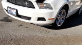 5th gen white 2010 Ford Mustang convertible automatic For Sale