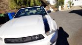 5th gen white 2010 Ford Mustang convertible automatic For Sale