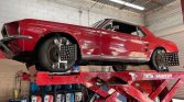 1st generation classic red 1967 Ford Mustang For Sale