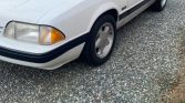 3rd gen white 1991 Ford Mustang LX convertible 5.0 For Sale