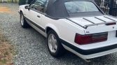 3rd gen white 1991 Ford Mustang LX convertible 5.0 For Sale