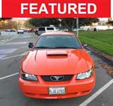4th gen orange 2004 Ford Mustang 40th Anniversary For Sale