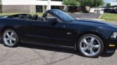 5th gen black 2010 Ford Mustang GT convertible For Sale