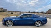5th gen blue 2007 Ford Mustang GT Premium manual For Sale