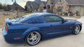 5th gen blue 2007 Ford Mustang GT Premium manual For Sale