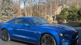 6th gen blue 2019 Ford Mustang low miles automatic For Sale