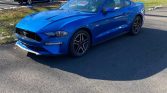 6th gen blue 2019 Ford Mustang low miles automatic For Sale