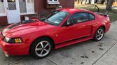4th generation red 2003 Ford Mustang Mach 1 For Sale