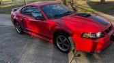 4th generation red 2003 Ford Mustang Mach 1 For Sale