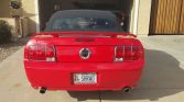 5th gen Race Red 2005 Ford Mustang GT Premium convertible For Sale